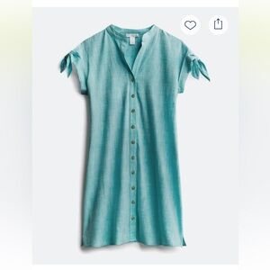 London Times Aqua Mini Dress